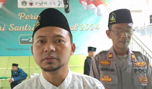 Camat Waringin Kurung Apresiasi Pagar Nusa Saat Peringati Hari Santri Nasional