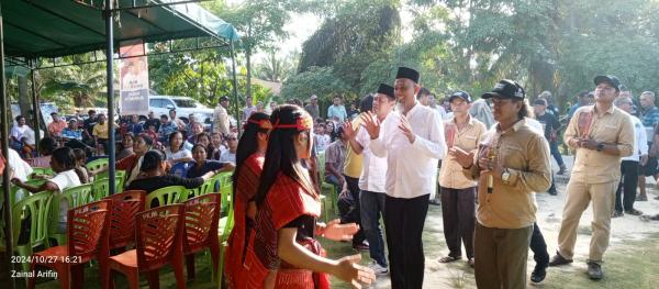 H Paisal Lanjutkan Kampanye Dialogis, Lintas Suku Batak TUMPAS di Gurun Panjang Kompak Menangkan PAS