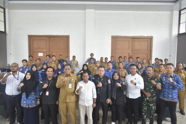 Bawaslu Bateng Ikrarkan Netralitas ASN, TNI-Polri dan Kepala Desa