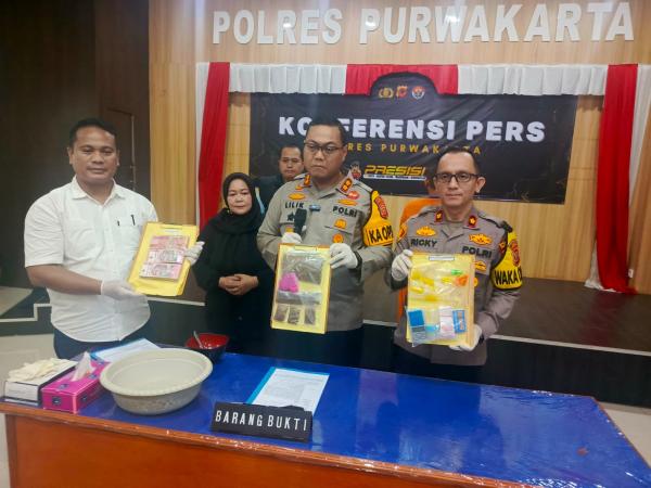 Polres Purwakarta Ringkus 18 Pengedar Narkotika, 4 Diantaranya Residivis