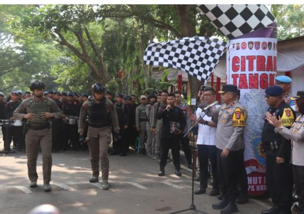 Sambut HUT Korps Brimob Polri Ke-79 Satbrimob Polda Banten Gelar Perlombaan Citraka Tangkas