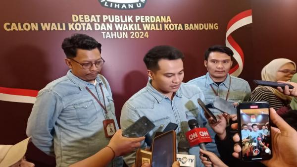 Debat Pertama Selesai, KPU Kota Bandung Siap Evaluasi Terutama Soal Waktu