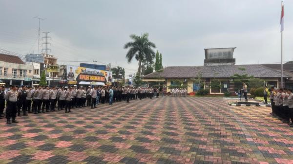 Polres Tasikmalaya Kota Kerahkan 215 Personel untuk Pengamanan Debat Publik Perdana Cawalkot