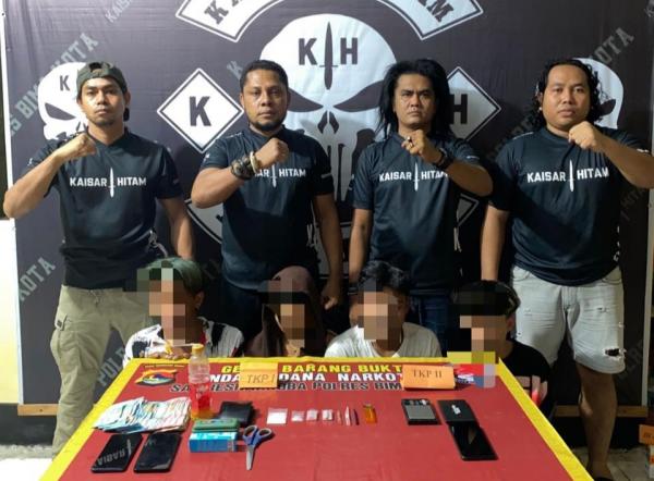 4 Kelompok Pengedar Sabu Digulung Tim Kaisar Hitam, 2 Diantaranya Pelajar