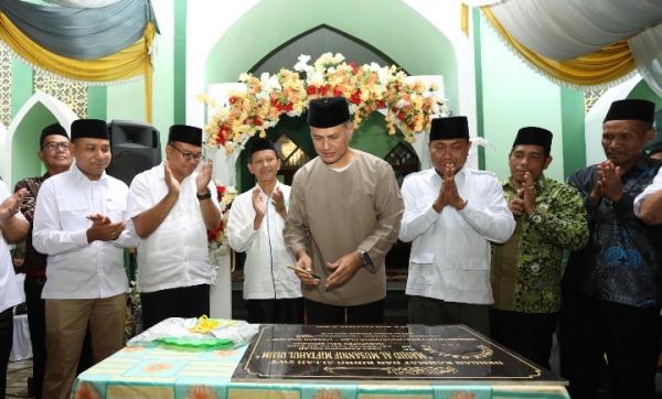 Resmikan Masjid ke-48, Ijeck: Doakan Saya agar Niat Menebar Manfaat dan Amal Jariyah Tak Berubah 