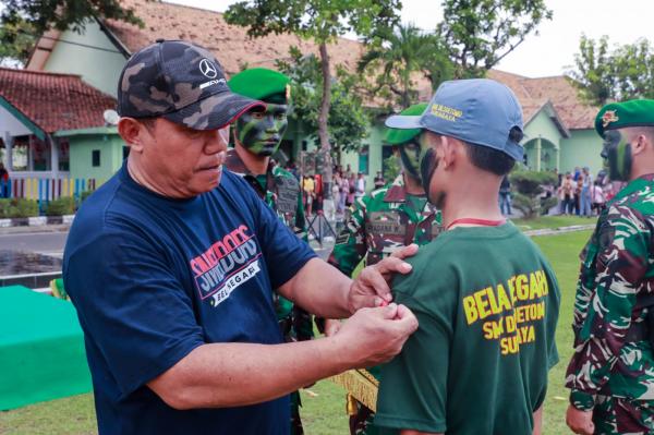 Bela Negara SMK Dr. Soetomo, Bentuk Karakter Hingga Disiplin Siswa dengan Cara Unik!