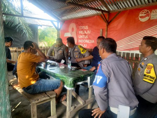 Personel Polsek Sungai Sembilan Lakukan Giat Cooling System di Beberapa Rumah Ibadah