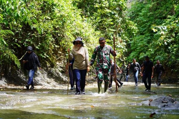 Danrem 011 LW Ali Imran, Pemugaran Makam Nasional Cut Meutia Pekerjaan Sedang Berlangsung