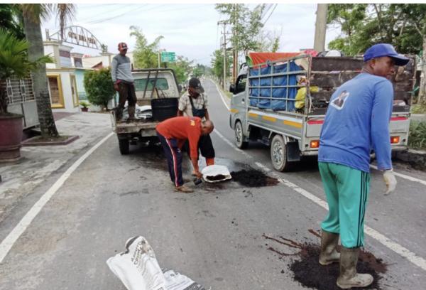 Sepanjang 2024, Dinas PUPR Perbaiki 1.500 Jalan Berlobang