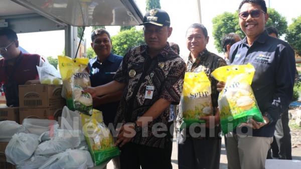 Bulog Tegal Pastikan Stok Ketersediaan Beras Aman