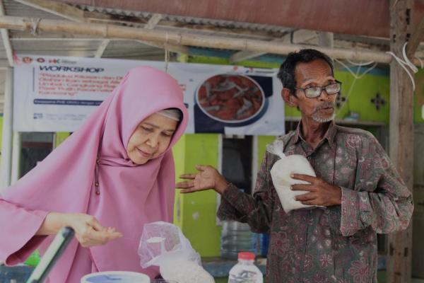 Tangan Dingin PHE ONWJ Sulap Limbah Cangkang Rajungan Jadi Bernilai, Warga Ketiban Berkah