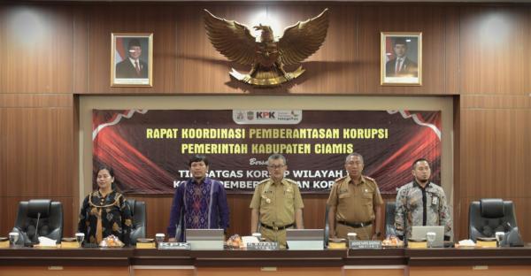 Cegah Korupsi Bersama KPK, Pemkab Ciamis Terapkan MCP secara Ketat