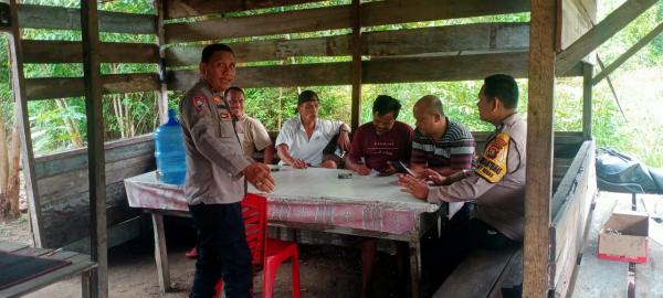 Polsek Bukit Kapur Gelar Kegiatan Cooling System, Dalam Rangka Jaga Kamtibmas Jelang Pilkada