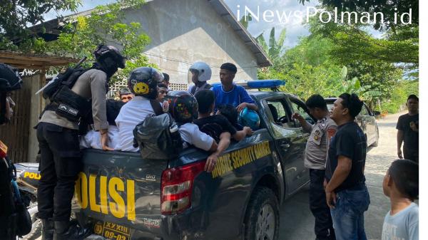 Tawuran Pelajar di Polewali Mandar: 16 Siswa Diamankan, Polres Polman Serukan Perdamaian