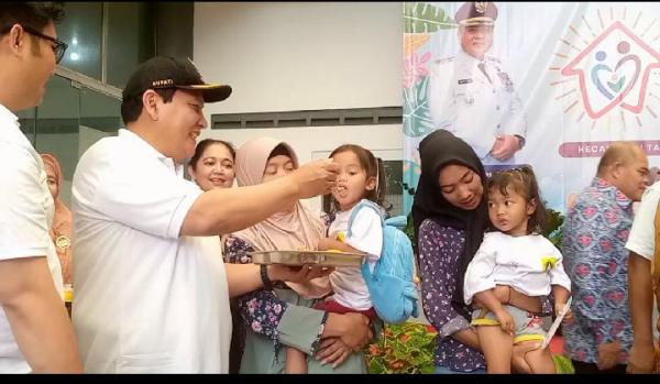 Rumah CENTING, Cara Sosok Pengusaha Jimi Hantu Bantu Cegah Stunting Ratusan Warga Tamansari Bogor