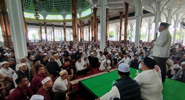 Tabligh Akbar di Kota Jambi, Ustadz Das'ad Latif Ajak Masyarakat Pilih Pemimpin yang Amanah