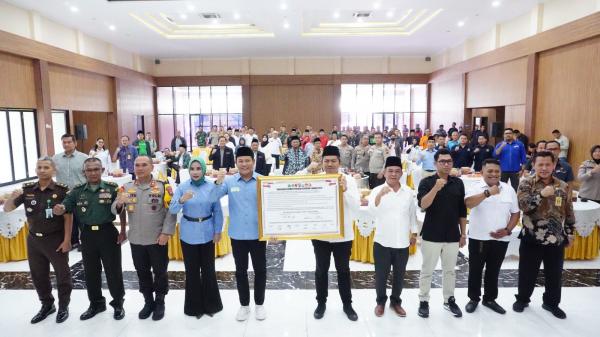 Polresta Sidoarjo Gelar Deklarasi Damai Pilkada Serentak 2024