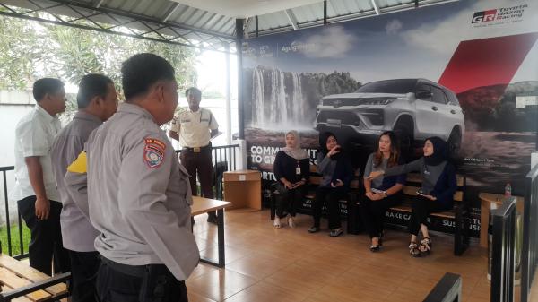 Polsek Dumai Barat Gelar Cooling System dan FGD Dengan Staf Serta Karyawan PT Agung Toyota