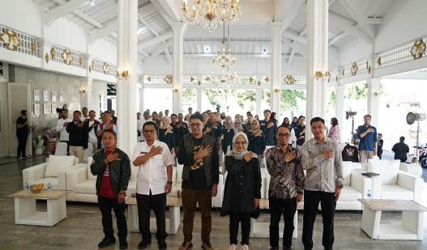 KPU Jabar Gelar Touring Demokrasi di Kuningan untuk Tingkatkan Partisipasi Pilgub 2024