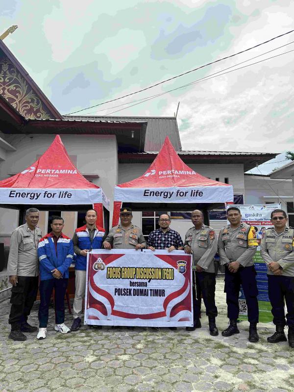 Polsek Dumai Timur Laksanakan Sikaturahmi Kamtibmas dan FGD, Dalam Rangka Hadapi Pilkada Serentak