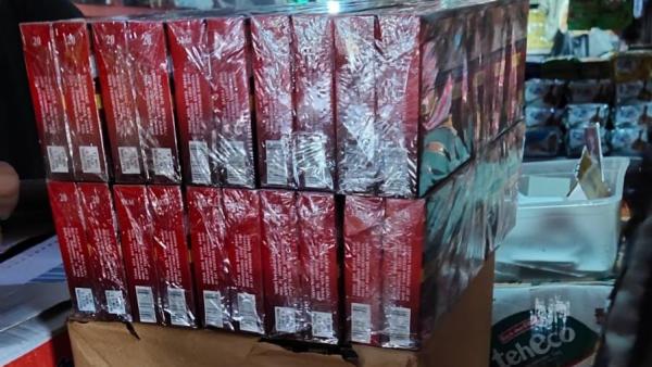 Aparat Sita 45.660 Batang Rokok Ilegal Hasil Operasi di Wilayah Selatan Garut