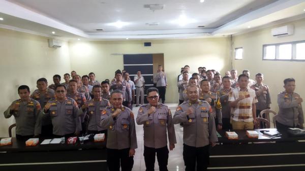 Rorena Polda Lampung Kunjungi Polres Way Kanan, Ini Tujuannya