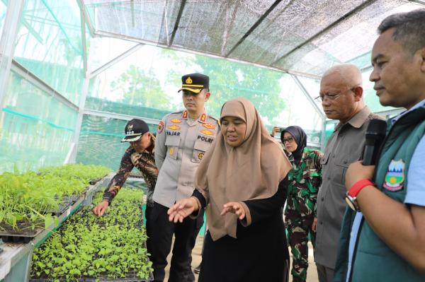 Desa Wanajaya Jadi Pilot Project Program Pekarangan Pangan Bergizi Polres Garut