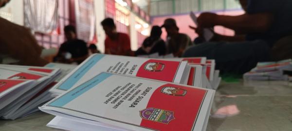 Proses Sorlip Surat Suara Berkah Lima Tahun Sekali bagi 510 Warga Ciamis