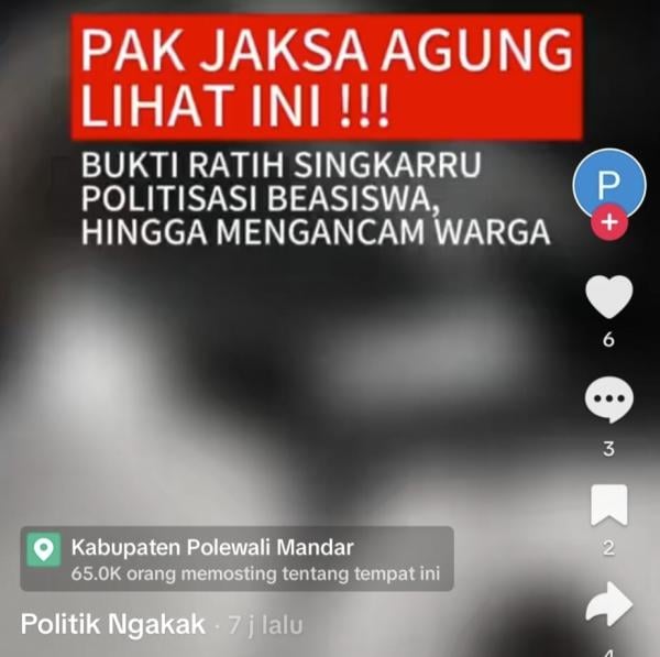 Politik dalam Sepucuk Buku Rekening: Kabar dari Penerima Beasiswa di Polman