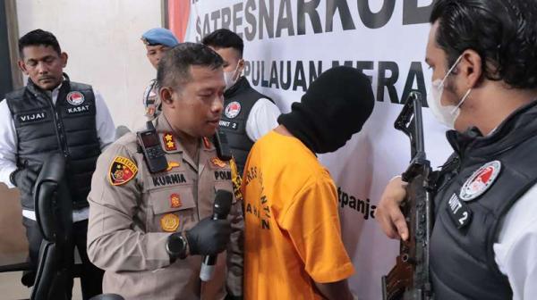 Polres Meranti Tekan Peredaran Narkoba Wilayah Pesisir Wujudkan Situasi Kondusif Menjelang Pilkada