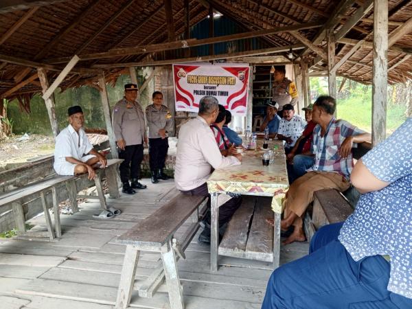 Polsek Dumai Timur Laksanakan Cooling System Berupa FGD, Demi Menyongsong Pilkada Aman dan Damai