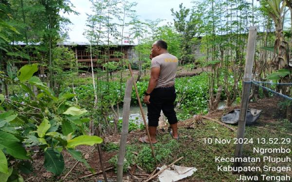 Polres Sragen Mulai Datakan Lahan Produktif Sebagai Lahan Ketahanan Pangan