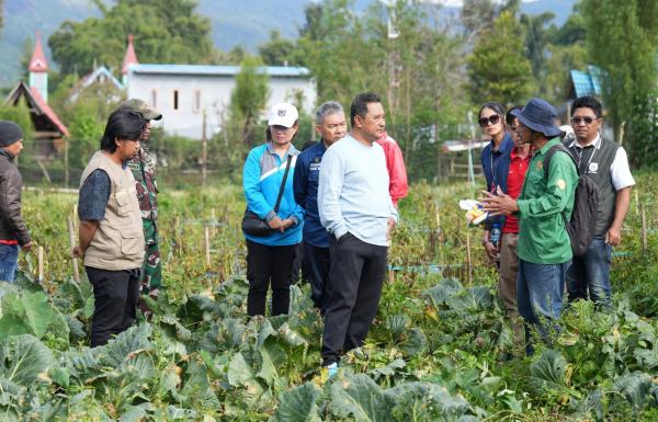 Pj Bahtiar Optimis Swasembada Pangan Lewat Potensi Hortikultura di Nosu Mamasa