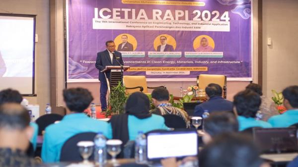 UMS Gelar ICETIA RAPI 2024, Dorong Net-Zero Melalui Kemajuan Energi Bersih dan Sektor Konstruksi