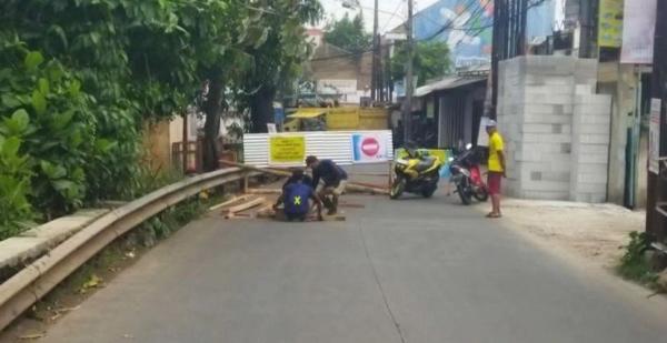 Penutupan Jalan di 4 Ruas Sepanjang Grogol-Krukut Depok