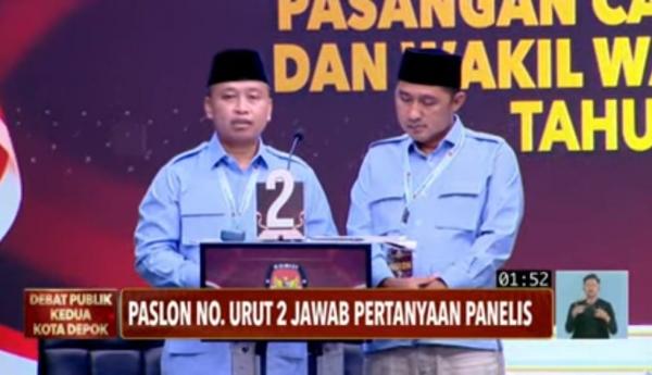 Kritik Tajam Chandra Rahmansyah dalam Debat Pilkada Depok: Imam-Ririn Jaka Sembung