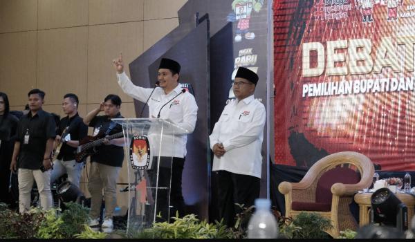 Pada Debat Publik, Arie Septia Adinata Paparkan Konsep Pembangunan Berkelanjutan 