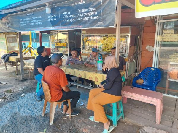 Laksanakan Cooling System Berupa Sambang Warga, Polsek Bukit Kapur Ajak Masyarakat Berkolaborasi