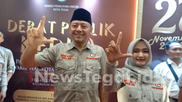 Paslon Dedy-Iin Berharap Masyarakat Melihat Kemajuan Kota Tegal