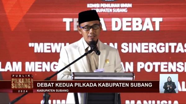 Debat Publik Kedua Berjalan Lancar, KPU Subang Harapkan Edukasi bagi Masyarakat