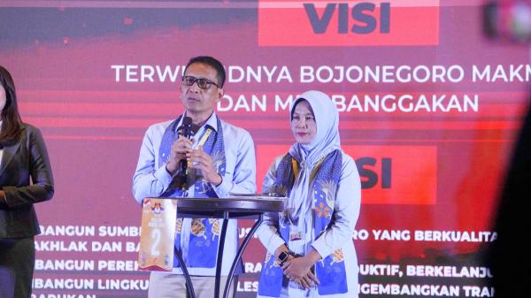 Paslon 02: Jangan Ada Keberpihakan, Diskriminasi, Intervensi di KPU dan Bawaslu Bojonegoro