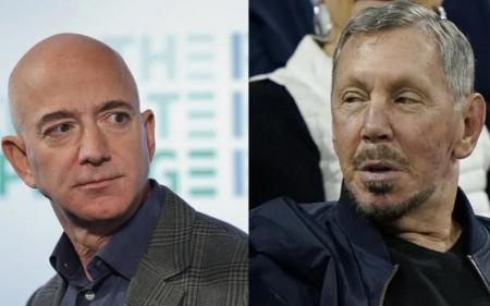 Perebutkan Posisi Terkaya Kedua di Dunia, Jeff Bezos dan Larry Ellison Bersaing