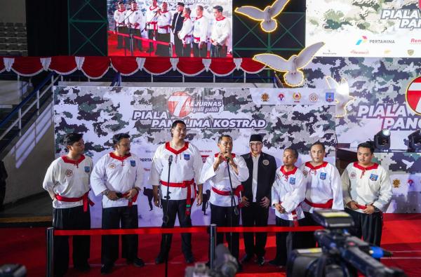 Kejurnas Merpati Putih Piala Pangkostrad 2024, Siapkan Pesilat Berprestasi di Kancah Internasional