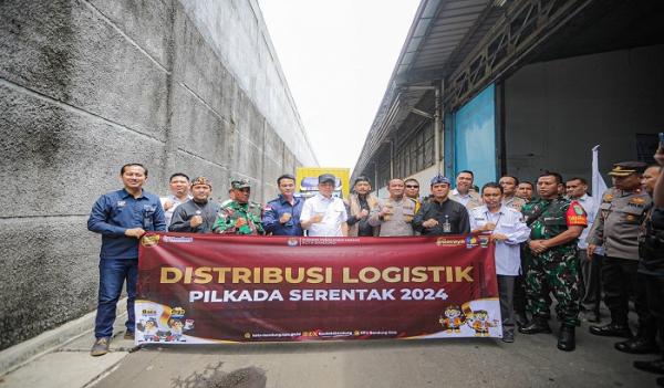 Logistik Tuntas Didistribusikan, KPU Kota Bandung Siap Sambut Pilkada 2024