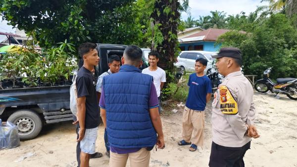 Demi Jaga Keamanan di Wilayah Lingkungan Jelang Pilkada, Polsek Bukit Kapur Gelar Sambang Tokoh