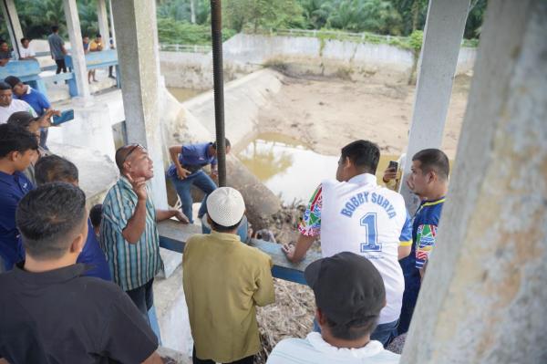 Bobby Tinjau Waduk yang Tak Terurus Selama 50 Tahun di Langkat