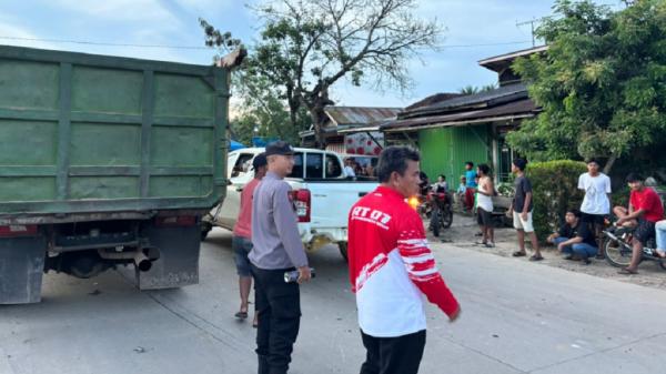 Nyalip di Tikungan, Pengendara Motorsport Tewas Adu Banteng dengan Truk di Sebulu