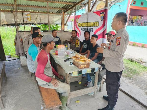 Jaga Keamanan dan Ketertiban Selama Tahapan Pilkada, Polsek Dumai Kota Gelar Cooling System dan FGD