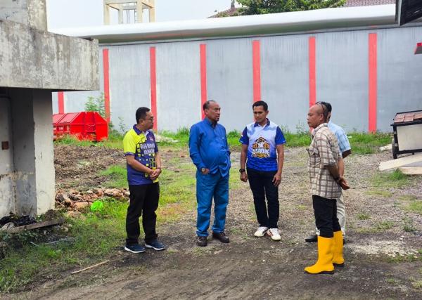 Inspektur Wilayah IV Tinjau Progres Pembangunan Lanjutan Rutan Kelas I Semarang