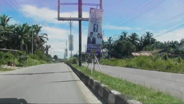 APK Terpasang di Lokasi Terlarang, Panwaslih Aceh Singkil Tak Lakukan Penertiban